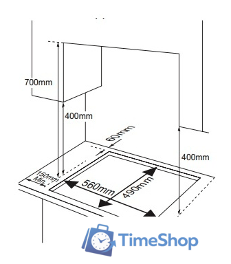 Варочная панель Samsung NA64H3010BS - Изображение №3 — Интернет-магазин Time-Shop