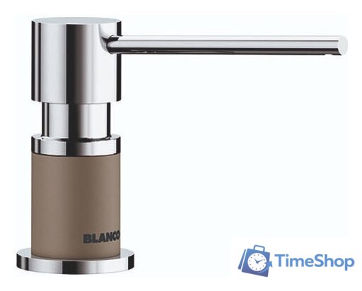 Дозатор для моющего средства Blanco Lato (хром/серый беж) - Изображение №1 — Интернет-магазин Time-Shop