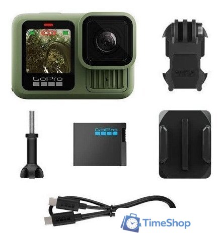 Экшен-камера GoPro HERO13 Black in Forest Green Limited Edition - Изображение №4 — Интернет-магазин Time-Shop