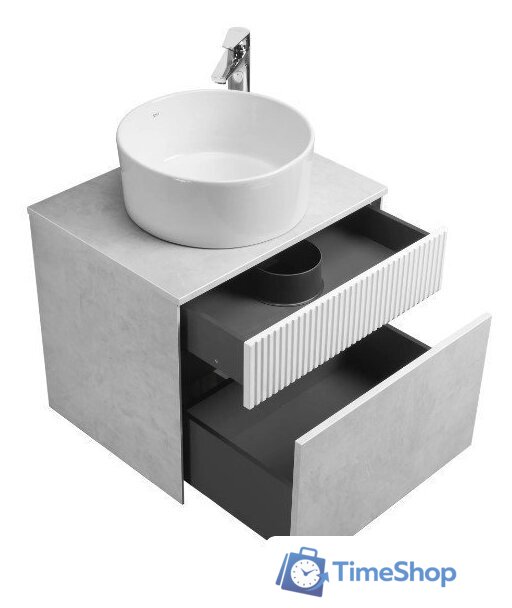  Акватон Тумба под умывальник Марбл Слэйт 60 1A276101MH4C0 - Изображение №4 — Интернет-магазин Time-Shop