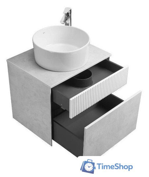  Акватон Тумба под умывальник Марбл Слэйт 60 1A276101MH4C0 - Изображение №9 — Интернет-магазин Time-Shop