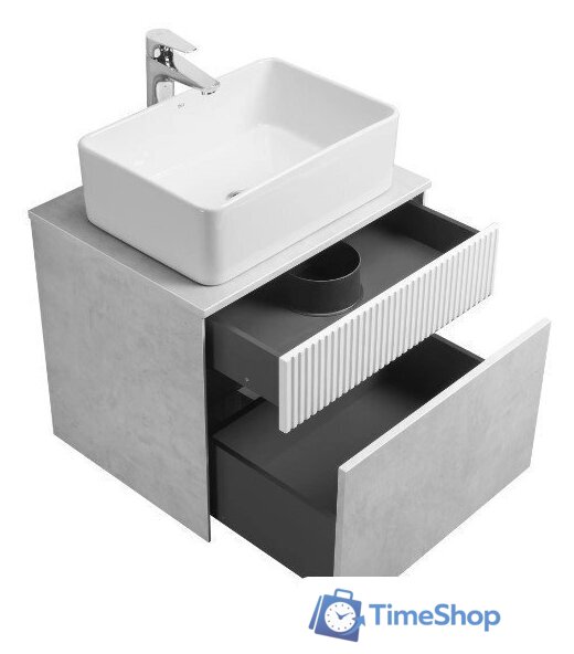  Акватон Тумба под умывальник Марбл Слэйт 60 1A276101MH4C0 - Изображение №6 — Интернет-магазин Time-Shop