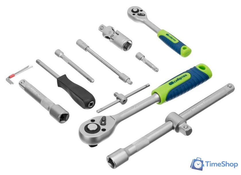 Универсальный набор инструментов СибрТех 13388 (94 предмета) - Изображение №4 — Интернет-магазин Time-Shop