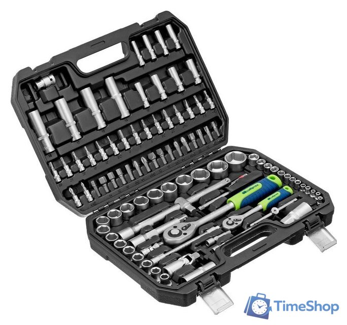 Универсальный набор инструментов СибрТех 13388 (94 предмета) - Изображение №3 — Интернет-магазин Time-Shop