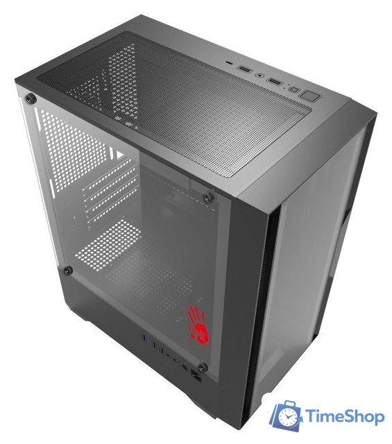 Корпус A4Tech Bloody CC-123 (черный) - Изображение №4 — Интернет-магазин Time-Shop