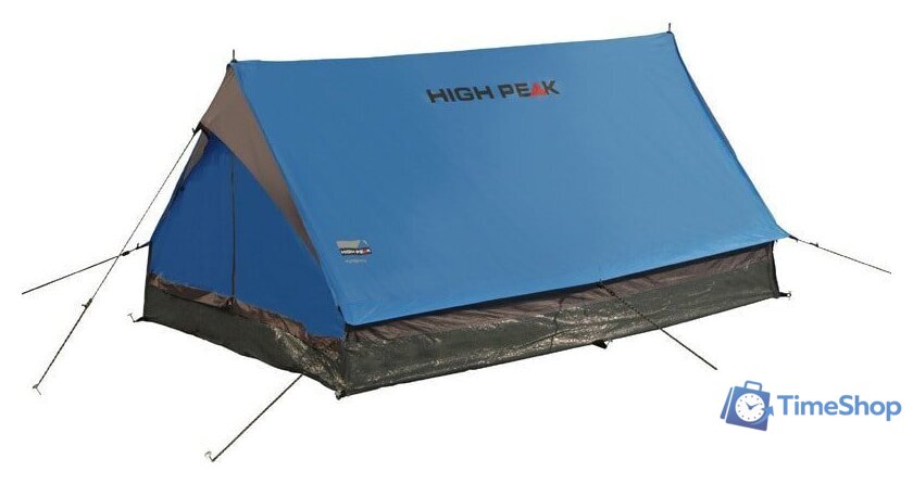 Треккинговая палатка High Peak Minipack 10155 (синий) - Изображение №2 — Интернет-магазин Time-Shop
