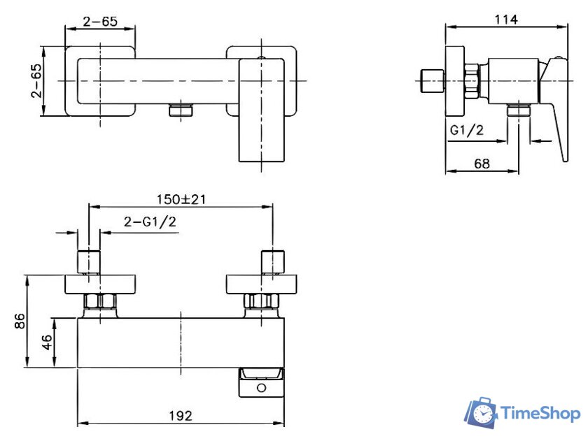 Смеситель Ahti Imatra IM305000 - Изображение №2 — Интернет-магазин Time-Shop