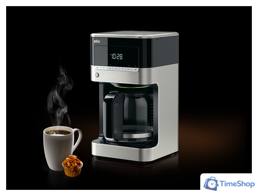 Капельная кофеварка Braun 3109-B-KF7120BK CM - Изображение №4 — Интернет-магазин Time-Shop