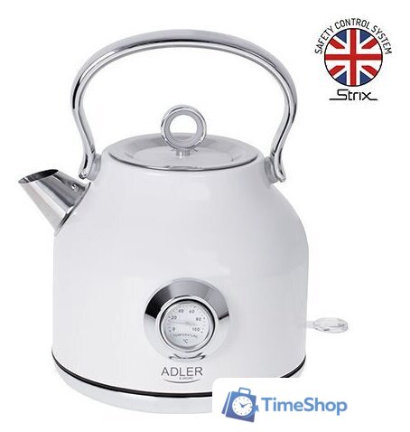 Электрический чайник Adler AD 1346W - Изображение №1 — Интернет-магазин Time-Shop