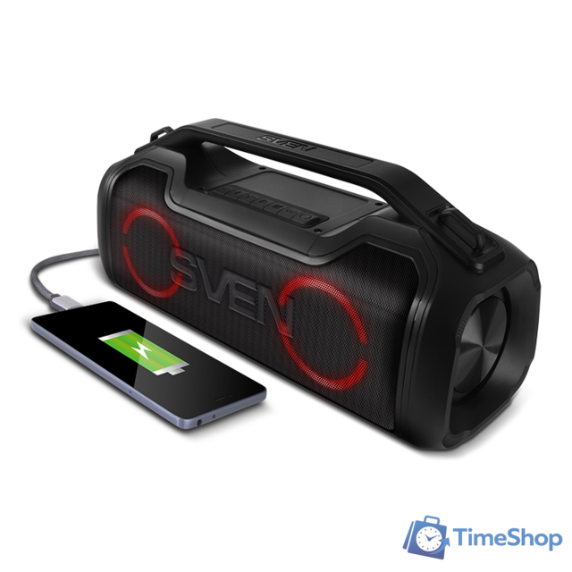 Беспроводная колонка SVEN PS-390 - Изображение №10 — Интернет-магазин Time-Shop