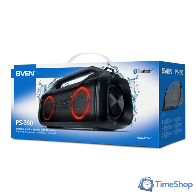 Беспроводная колонка SVEN PS-390 - Изображение №13 — Интернет-магазин Time-Shop