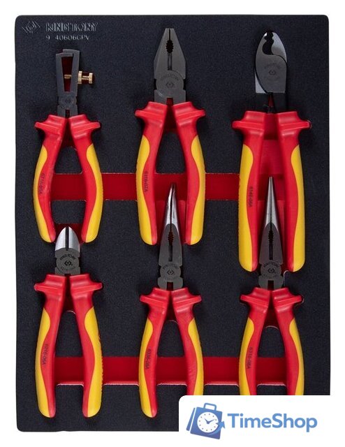 Набор пассатижей King Tony 9-40606GPV (6 предметов) - Изображение №1 — Интернет-магазин Time-Shop