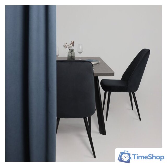 Стул Мамадома Leonard M (d24 Black Lux/черный) - Изображение №3 — Интернет-магазин Time-Shop