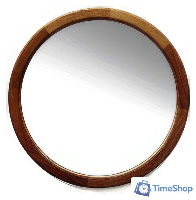 Зеркало Deko Круглое ZKD6060 (дуб) - Изображение №1 — Интернет-магазин Time-Shop