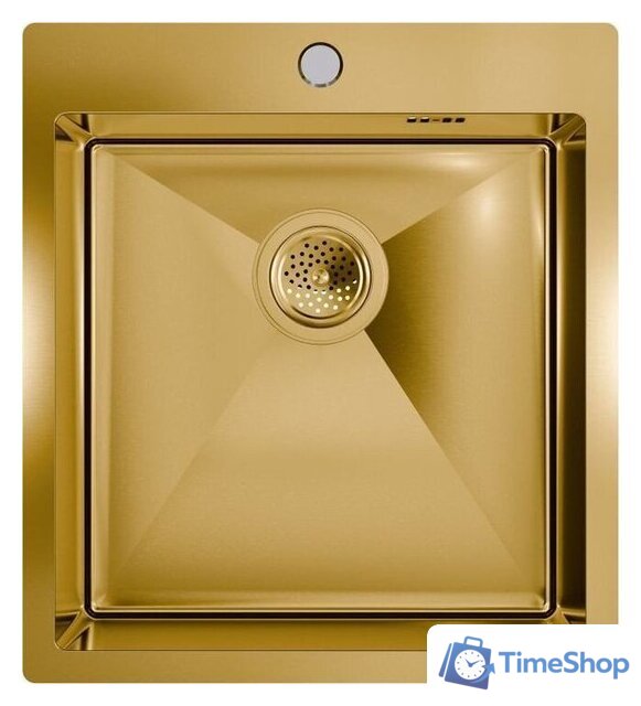 Кухонная мойка Floracio Steel F.4651.GD - Изображение №1 — Интернет-магазин Time-Shop