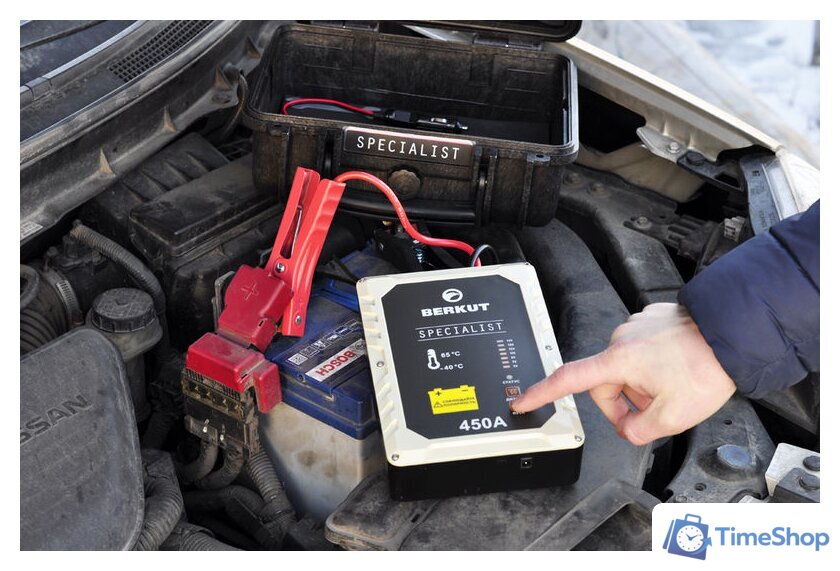 Портативное пусковое устройство Беркут JSC-450C - Изображение №4 — Интернет-магазин Time-Shop