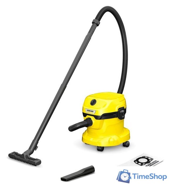 Пылесос Karcher WD 2 Plus 1.628-000.0 - Изображение №1 — Интернет-магазин Time-Shop