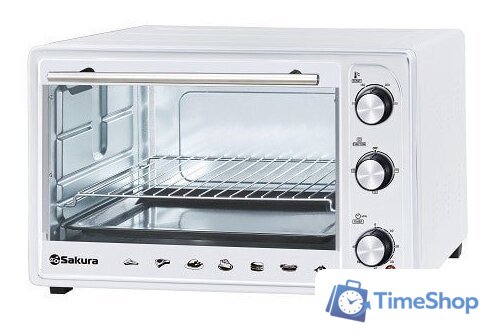 Мини-печь Sakura SA-7026W - Изображение №1 — Интернет-магазин Time-Shop