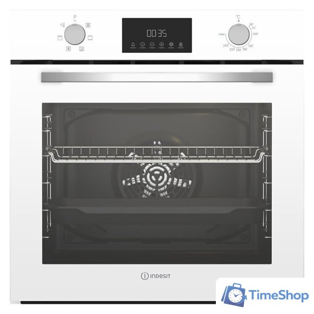 Электрический духовой шкаф Indesit IFE 3644 J WH - Изображение №1 — Интернет-магазин Time-Shop