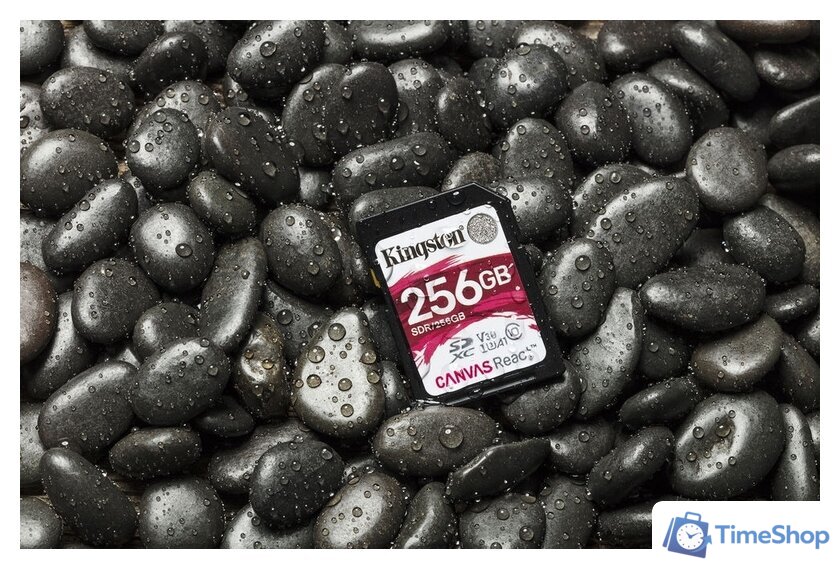 Карта памяти Kingston Canvas React SDR/256GB SDXC 256GB - Изображение №6 — Интернет-магазин Time-Shop