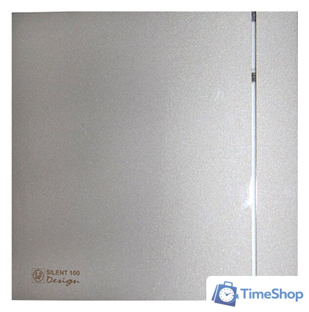 Осевой вентилятор Soler&Palau Silent-100 CHZ Silver Design [5210602800] - Изображение №2 — Интернет-магазин Time-Shop