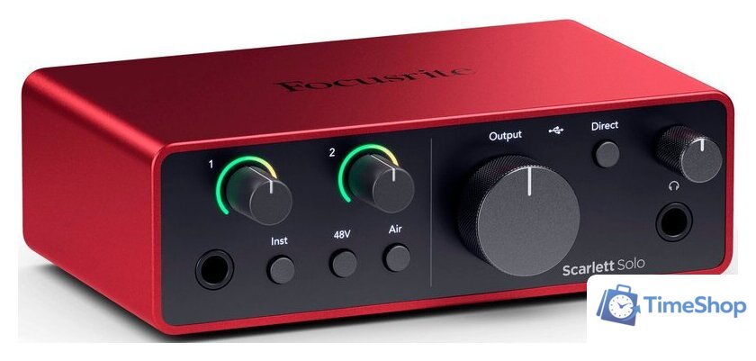 Комплект для звукозаписи Focusrite Scarlett Solo Studio (4-е поколение) - Изображение №2 — Интернет-магазин Time-Shop