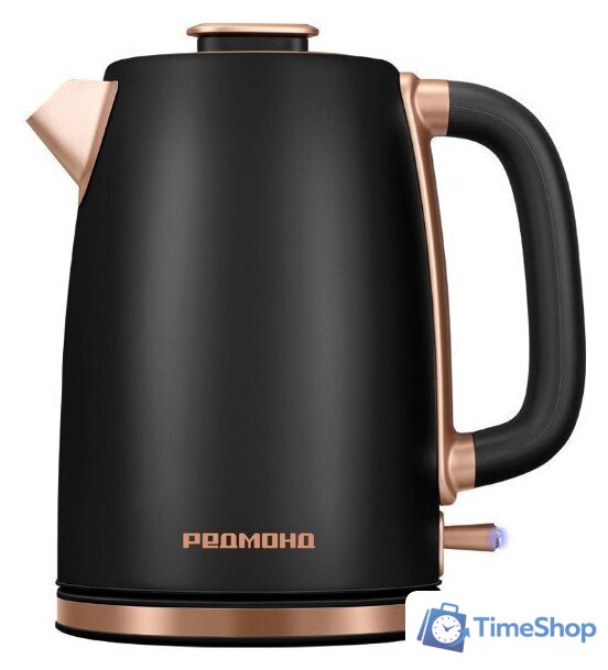 Электрический чайник Redmond (Редмонд) KM240 (черный/бронза) - Изображение №1 — Интернет-магазин Time-Shop