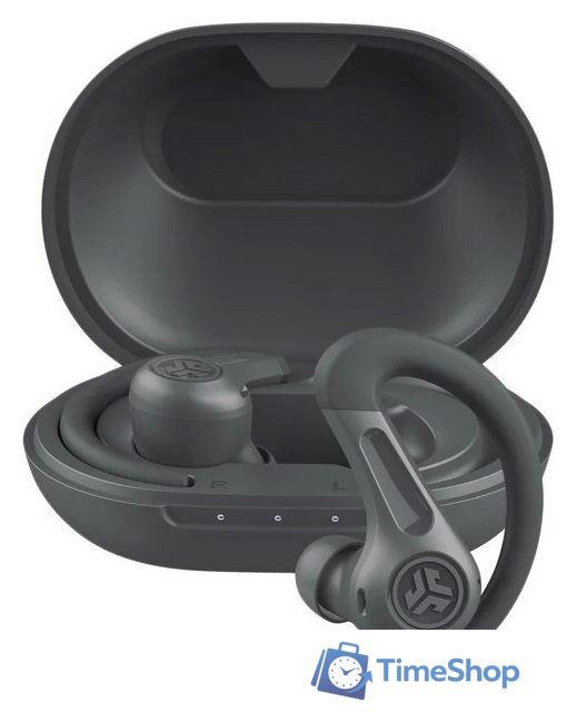 Наушники JLab JBuds Sport ANC 4 (графитоый) - Изображение №1 — Интернет-магазин Time-Shop