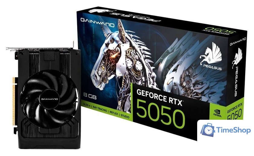 Видеокарта Gainward GeForce RTX 5050 Pegasus NE65050019P1-GB2070E - Изображение №9 — Интернет-магазин Time-Shop