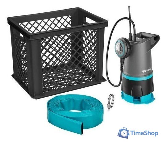 Дренажный насос Gardena Set 20000 Basic 9019-47 - Изображение №1 — Интернет-магазин Time-Shop