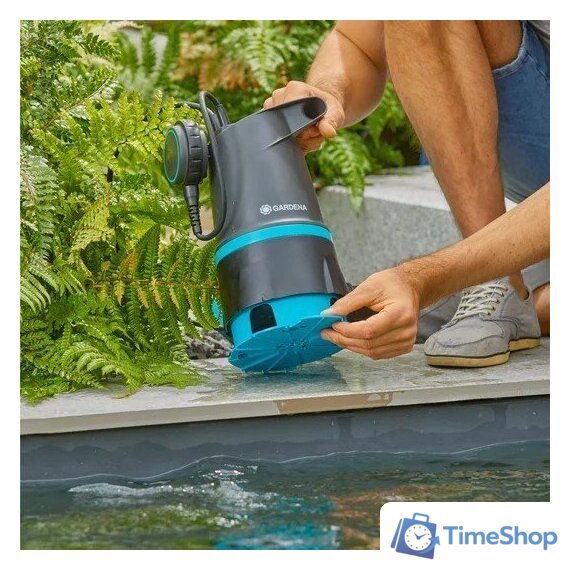 Дренажный насос Gardena Set 20000 Basic 9019-47 - Изображение №4 — Интернет-магазин Time-Shop