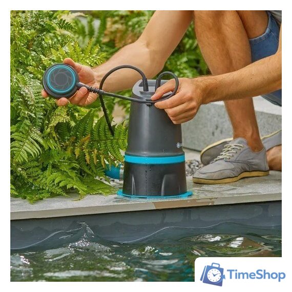 Дренажный насос Gardena Set 20000 Basic 9019-47 - Изображение №5 — Интернет-магазин Time-Shop