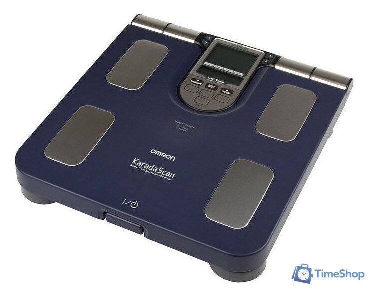 Напольные весы Omron BF511 (синий) - Изображение №3 — Интернет-магазин Time-Shop