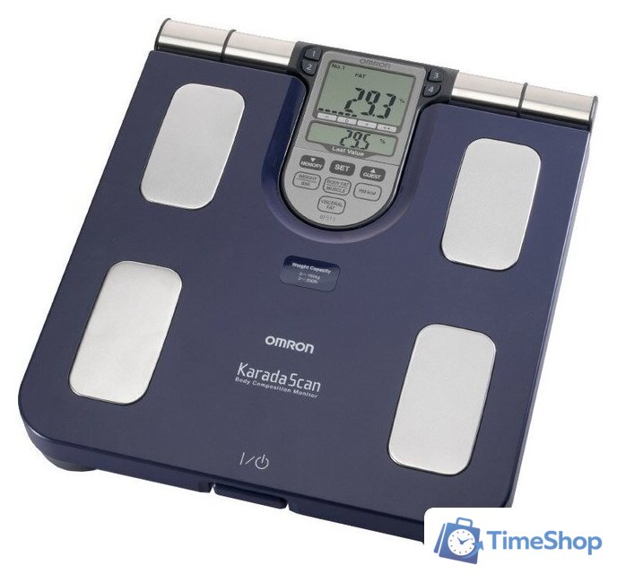 Напольные весы Omron BF511 (синий) - Изображение №1 — Интернет-магазин Time-Shop