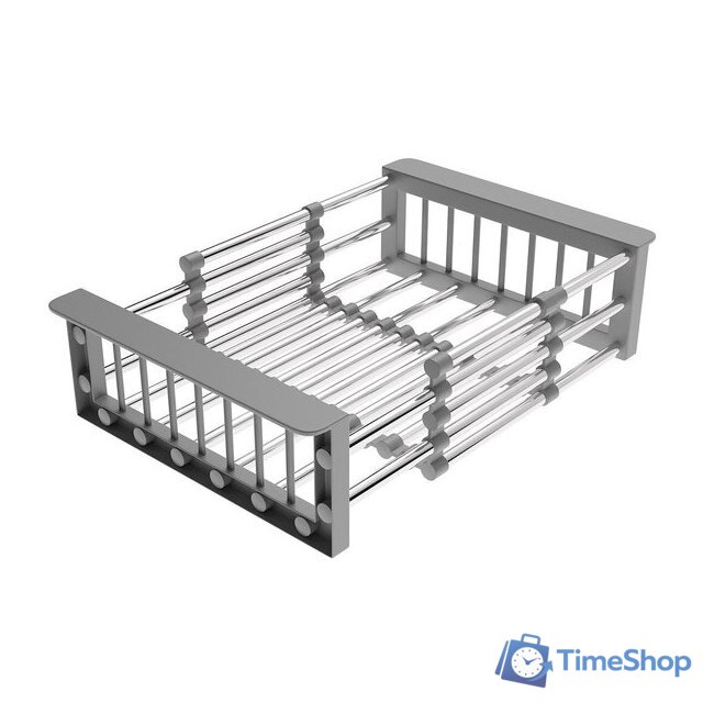 Кухонная мойка Roxen Stage Plus 560250-60 многофункциональная 8 в 1 (60*48/сатин) - Изображение №7 — Интернет-магазин Time-Shop