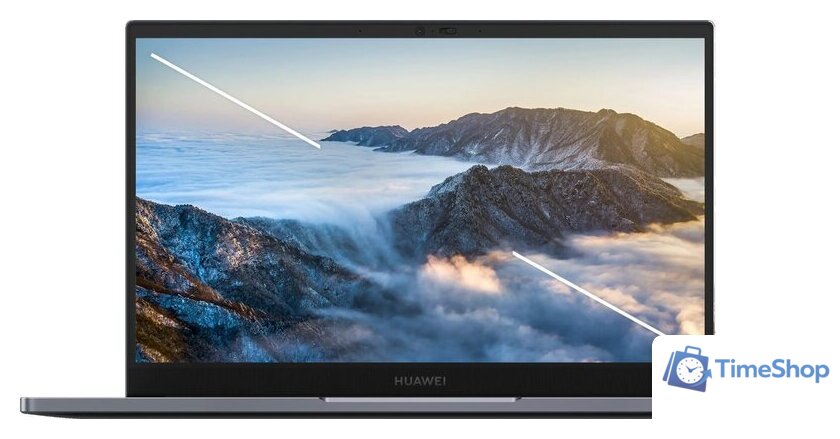 Ноутбук Huawei MateBook B3-440 YTFZ-X 53013YEQ - Изображение №2 — Интернет-магазин Time-Shop