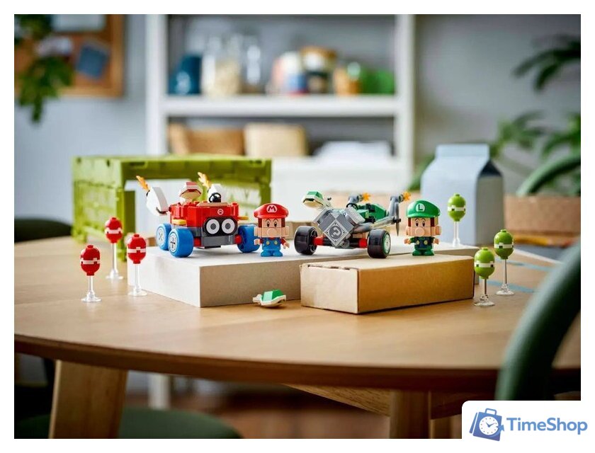 Конструктор LEGO Mario Kart – Малыш Марио против Малыша Луиджи 72034 - Изображение №11 — Интернет-магазин Time-Shop