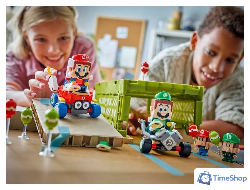 Конструктор LEGO Mario Kart – Малыш Марио против Малыша Луиджи 72034 - Изображение №10 — Интернет-магазин Time-Shop