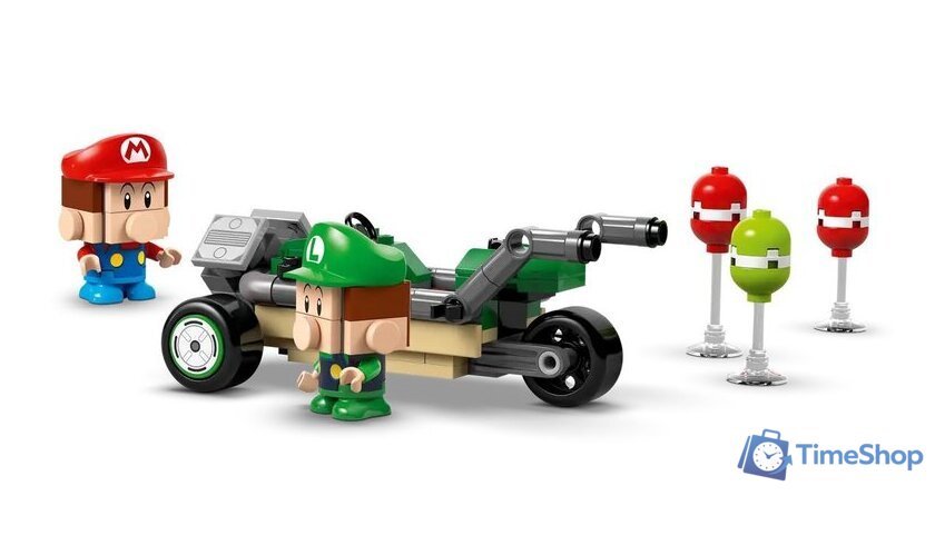 Конструктор LEGO Mario Kart – Малыш Марио против Малыша Луиджи 72034 - Изображение №9 — Интернет-магазин Time-Shop