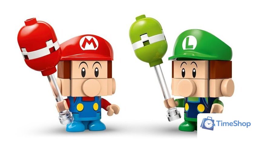 Конструктор LEGO Mario Kart – Малыш Марио против Малыша Луиджи 72034 - Изображение №5 — Интернет-магазин Time-Shop