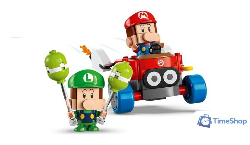 Конструктор LEGO Mario Kart – Малыш Марио против Малыша Луиджи 72034 - Изображение №8 — Интернет-магазин Time-Shop