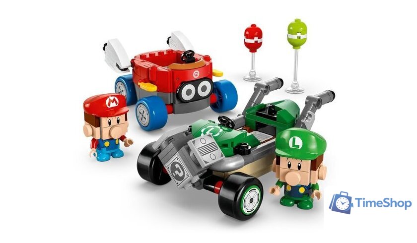Конструктор LEGO Mario Kart – Малыш Марио против Малыша Луиджи 72034 - Изображение №7 — Интернет-магазин Time-Shop