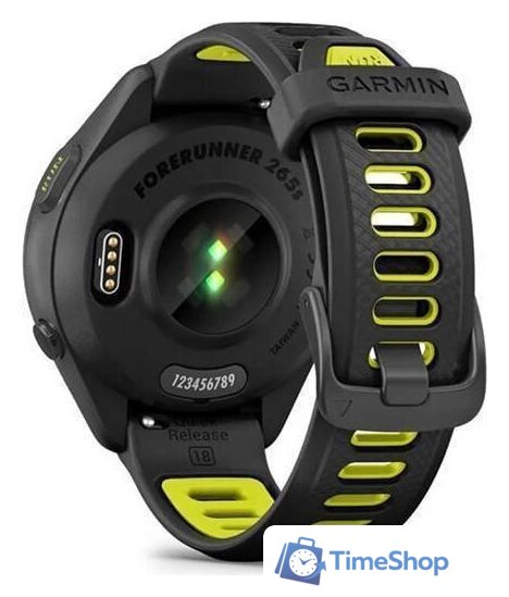 Умные часы Garmin Forerunner 265S (черный/желтый) - Изображение №7 — Интернет-магазин Time-Shop