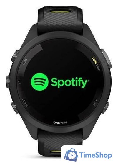 Умные часы Garmin Forerunner 265S (черный/желтый) - Изображение №6 — Интернет-магазин Time-Shop