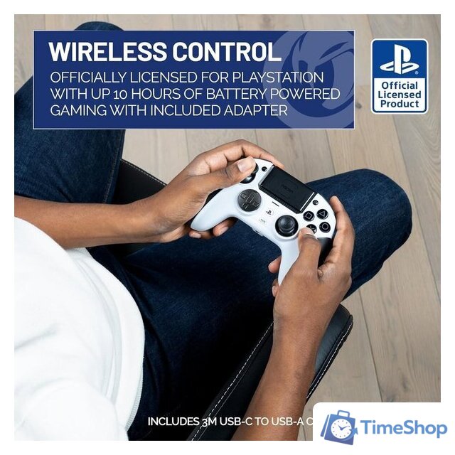 Геймпад Nacon Revolution 5 Pro (белый) - Изображение №5 — Интернет-магазин Time-Shop