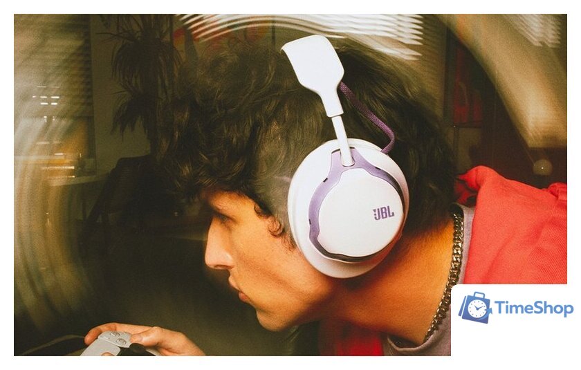 Наушники JBL Quantum 650 (белый) - Изображение №13 — Интернет-магазин Time-Shop