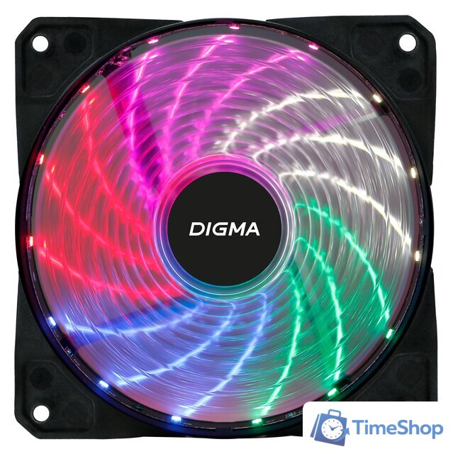 Вентилятор для корпуса Digma DFAN-FRGB2 - Изображение №1 — Интернет-магазин Time-Shop