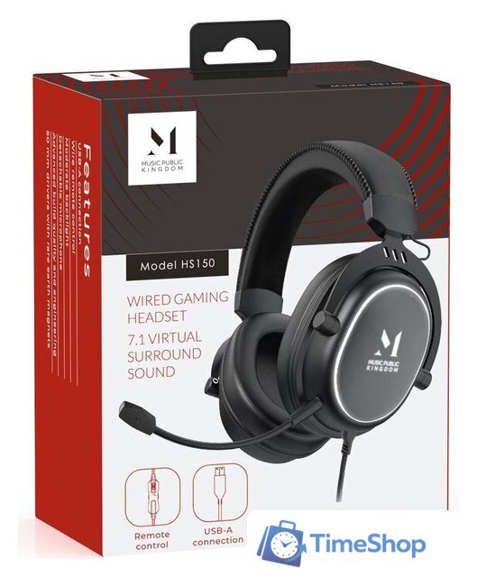 Наушники Music Public Kingdom HS150 - Изображение №4 — Интернет-магазин Time-Shop