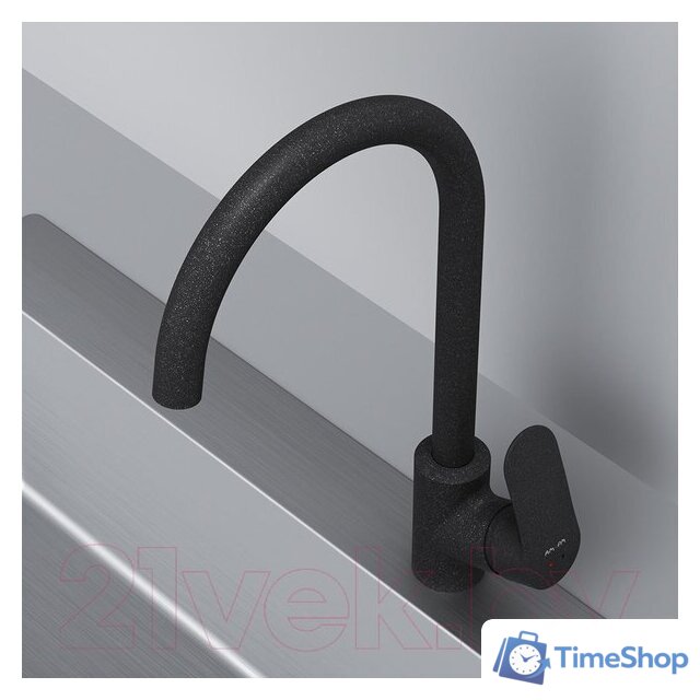 Кухонная мойка БелЭворс Rio + смеситель Like F8007122 (черный) - Изображение №6 — Интернет-магазин Time-Shop