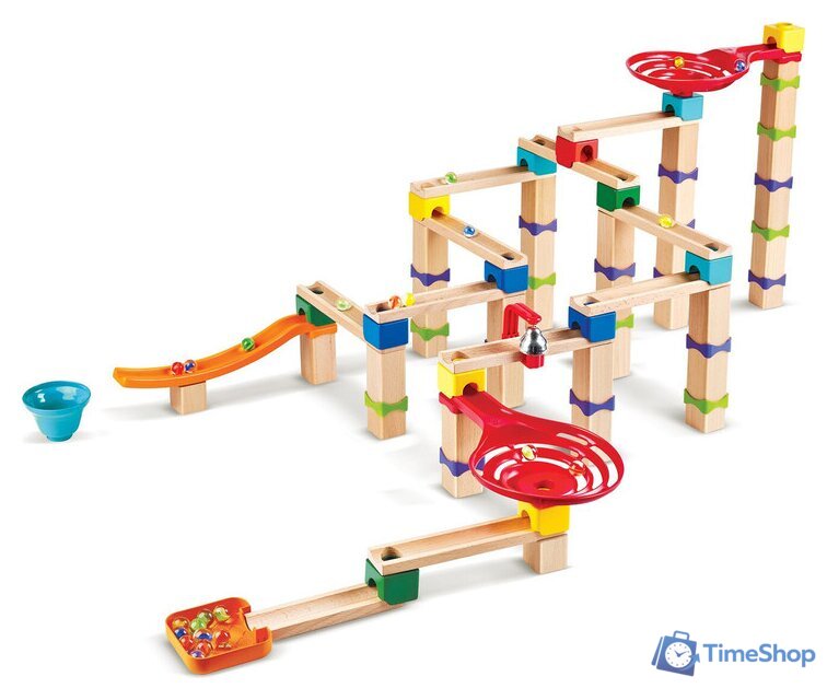 Конструктор Hape Tricks n Twists Marble Track E1100 - Изображение №2 — Интернет-магазин Time-Shop